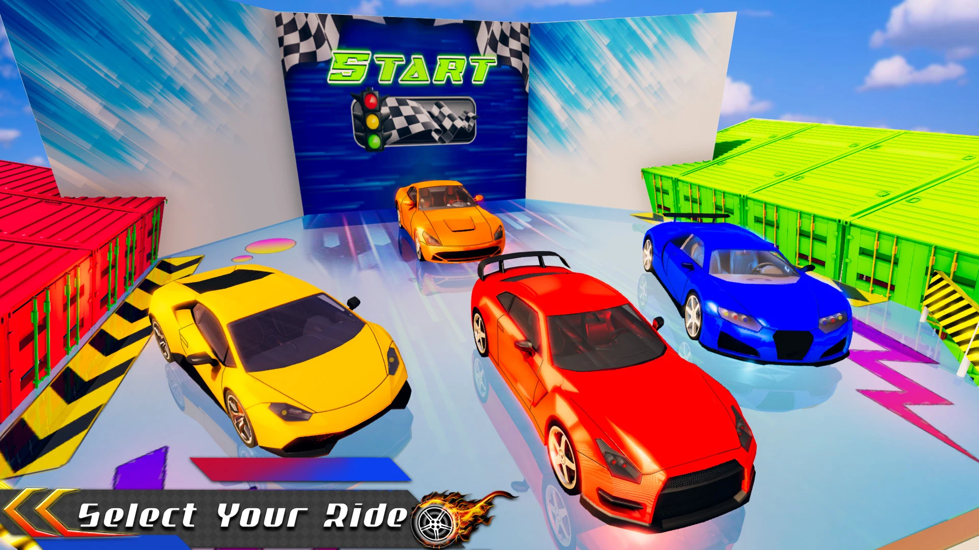 Car Stunt GT Spider: Car Games screenshot